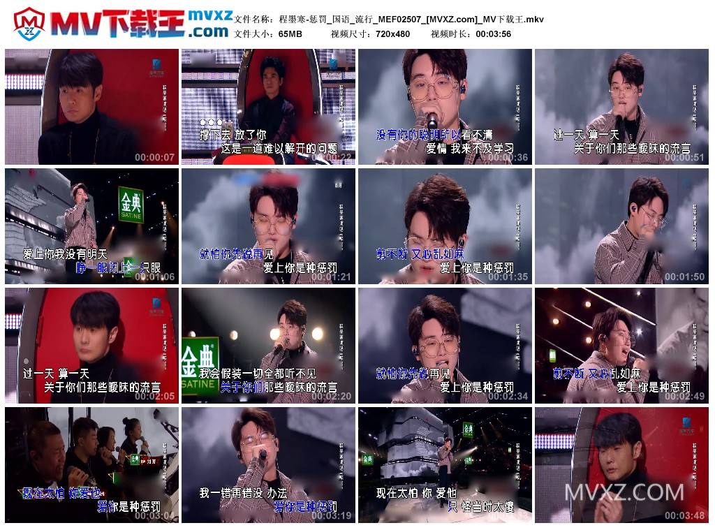 程墨寒-惩罚_国语_流行_MEF02507